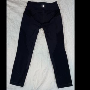 Lululemon Invigorate high rise tights. Like new. Size 8